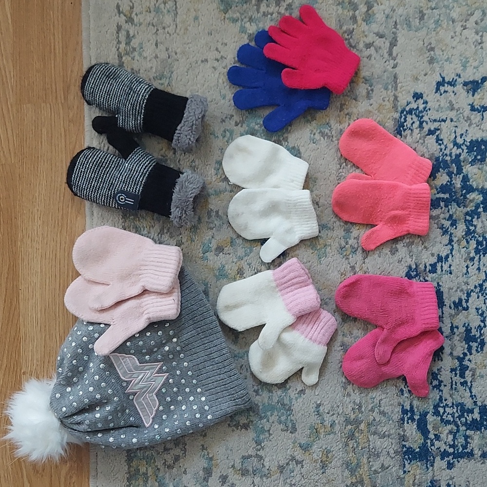 Winter Hat & Mitten Bundle